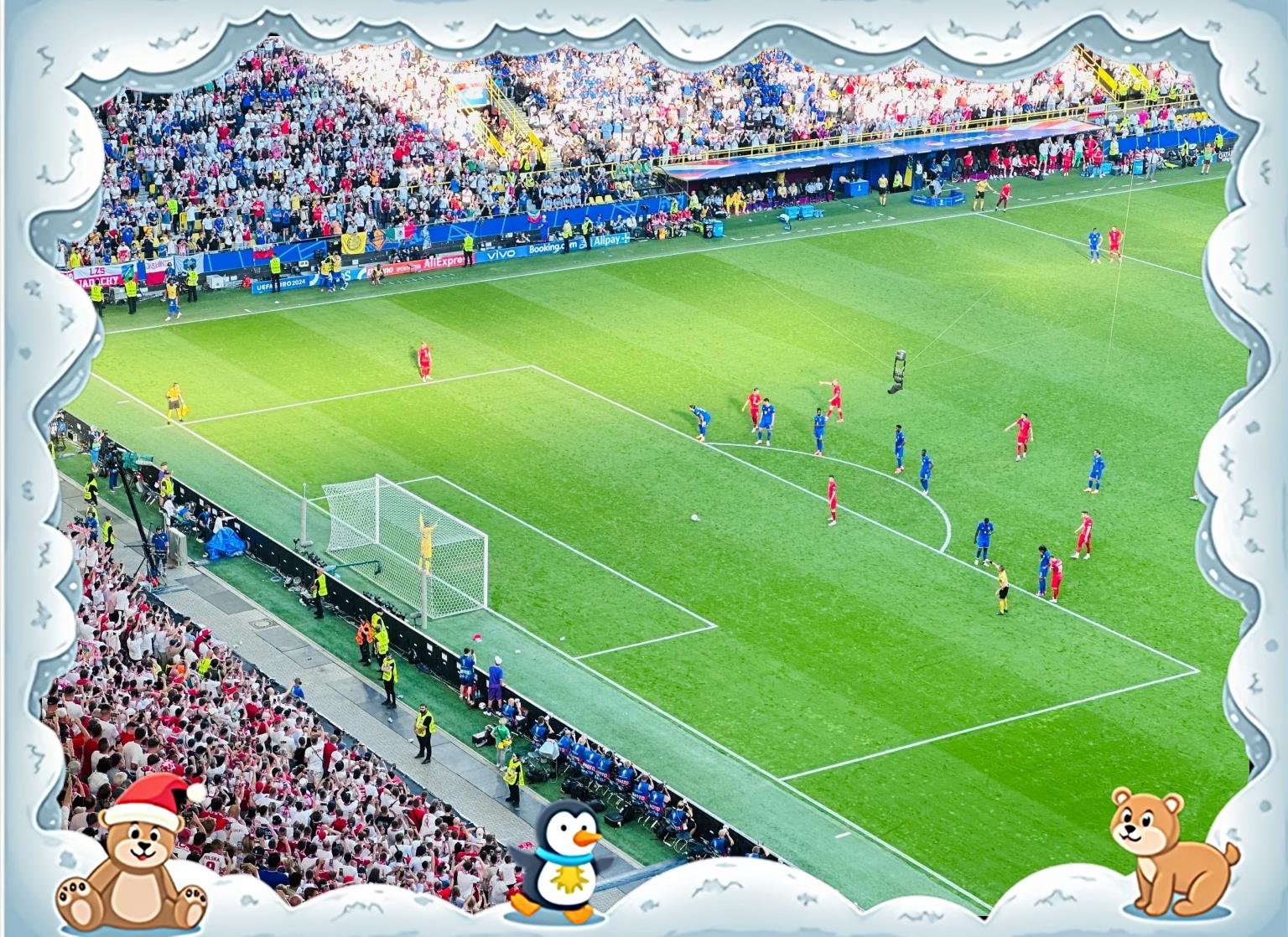 欧洲预选赛现场直击,球迷热血沸腾 欧洲预选赛现场直击,球迷热血沸腾