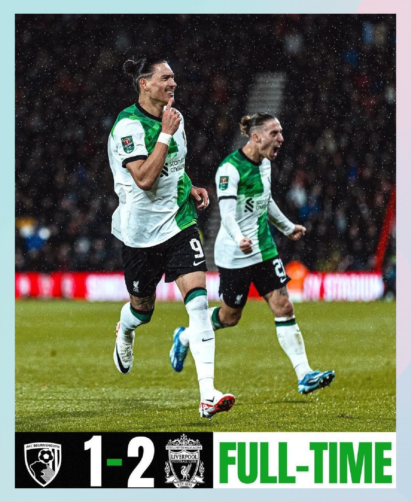 利物浦客场战平伯恩茅斯实现封王梦想 利物浦客场战平伯恩茅斯实现封王梦想