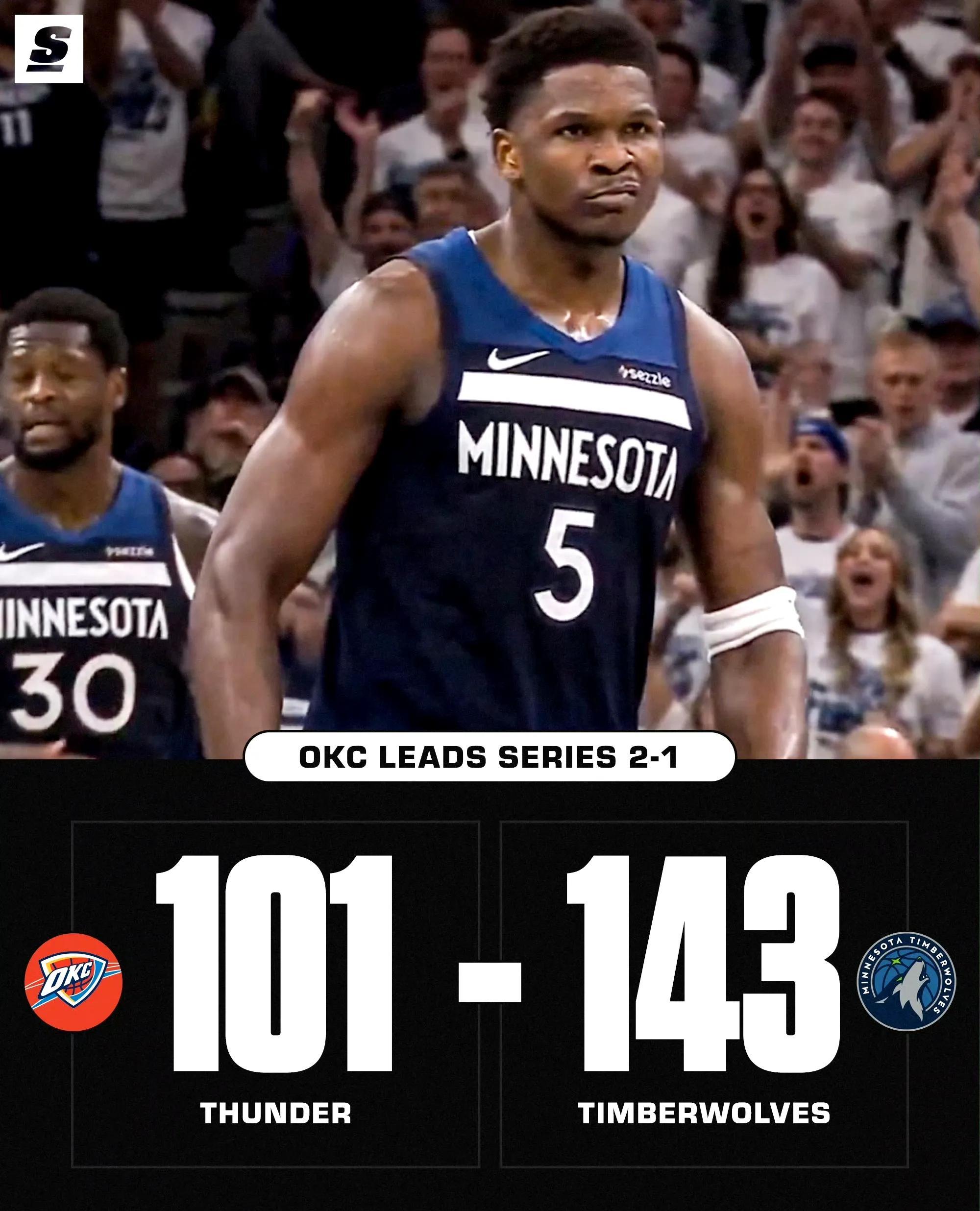 包含森林狼队员防守坚若磐石，反击成功的词条